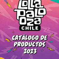 Catálogo Merch Lollapalooza 23